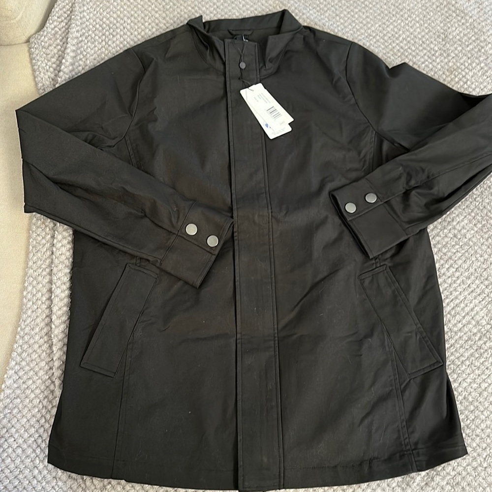 NWT Universal Standard Crop Cotton Trench - Size XS